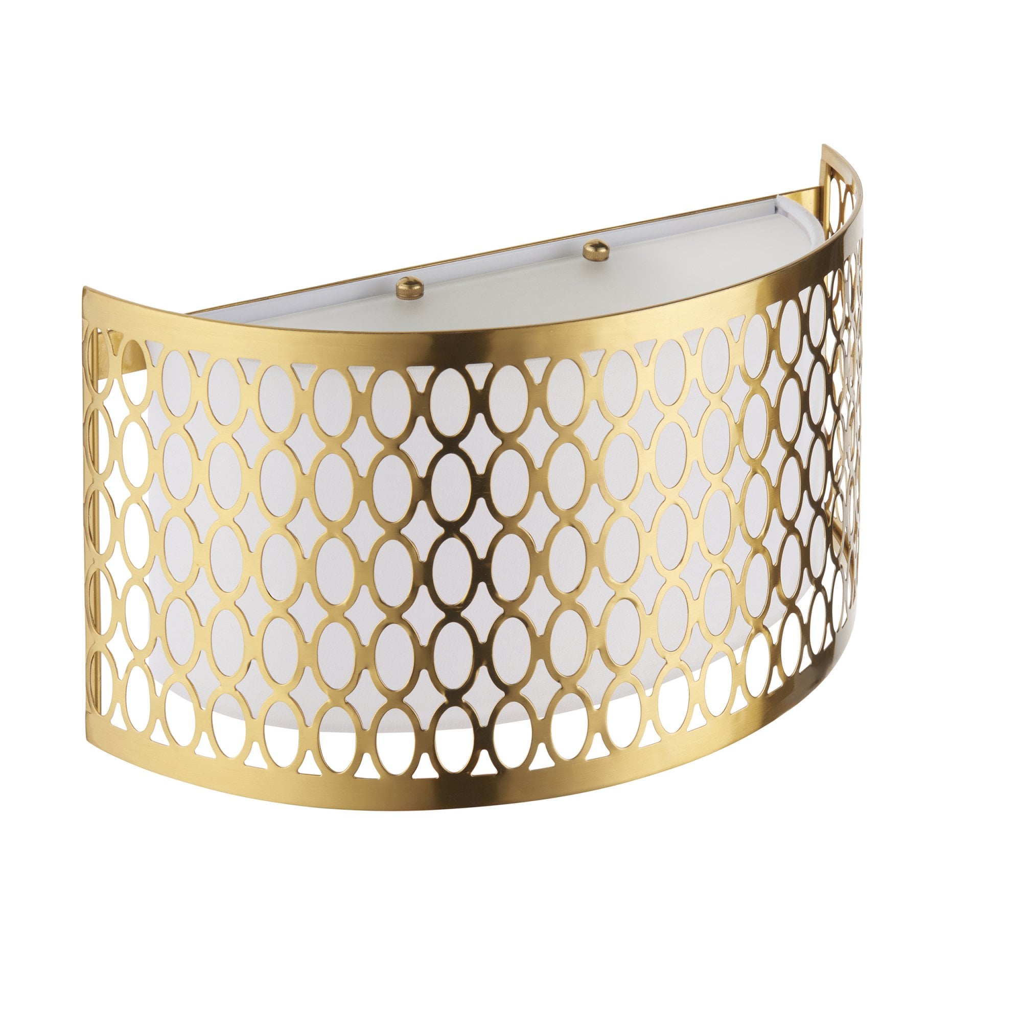 Cordero Stylish Wall Light In Gold Finish With Glass Diffuser 113423