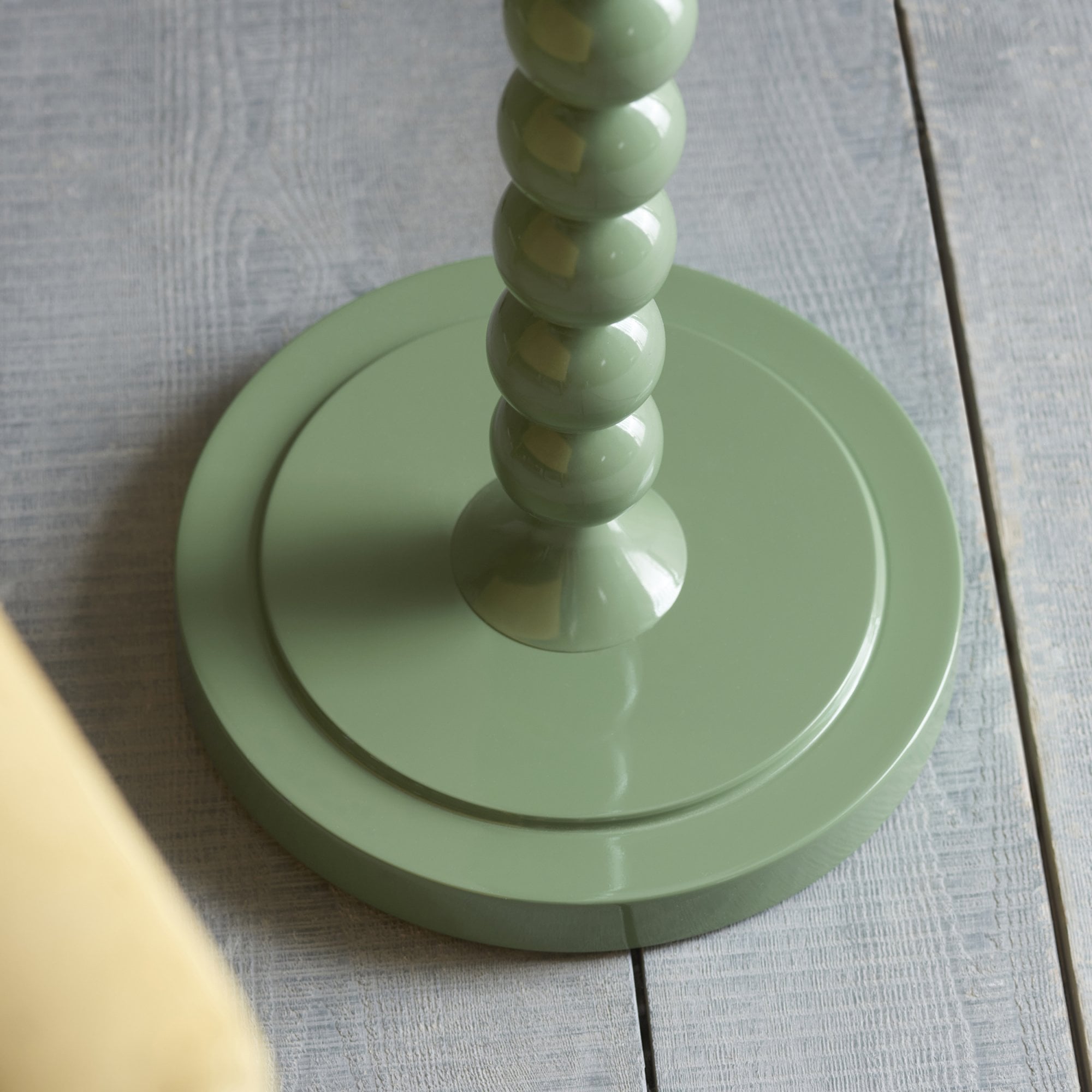 Higgledy Floor Lamp Base In Gloss Cotswold Green Finish 113858