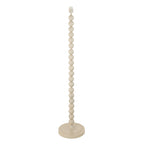 Higgledy Floor Lamp Base In Gloss Almond White Finish 113860