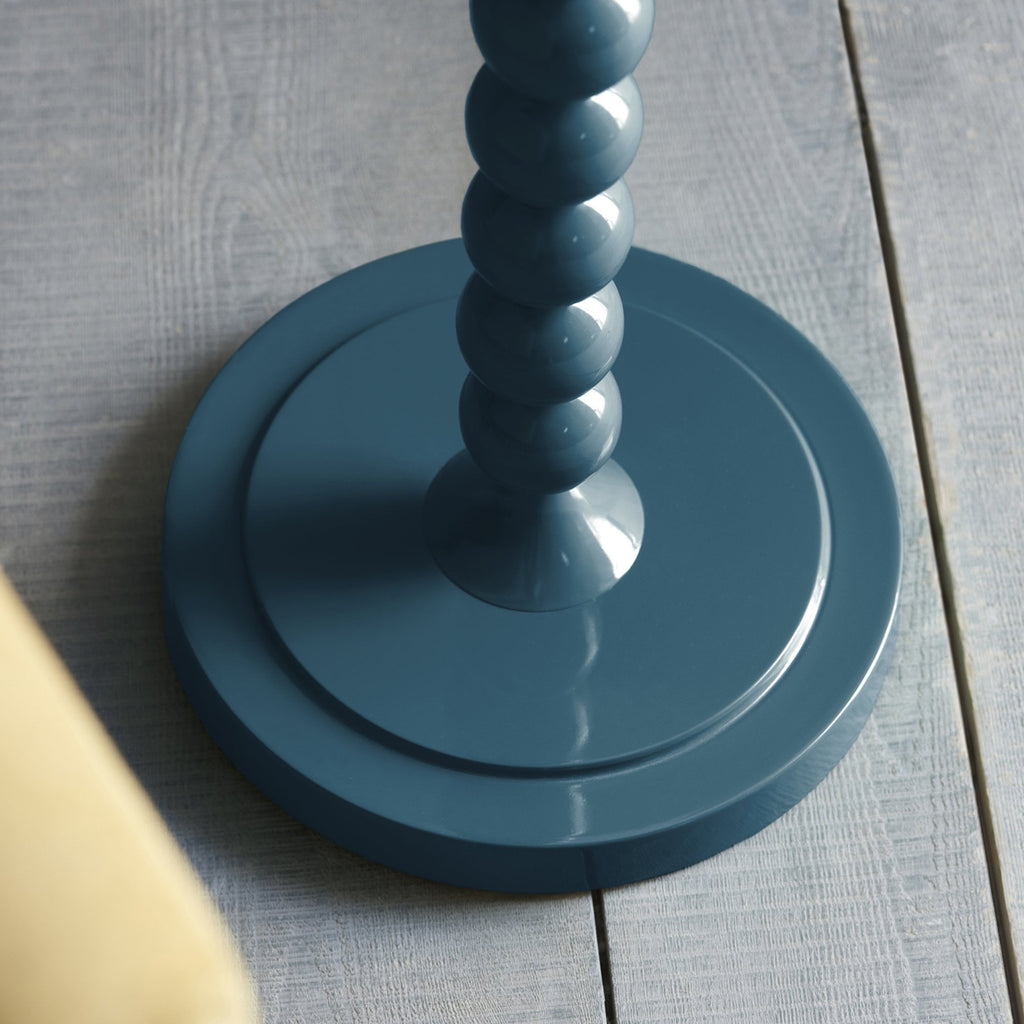 Higgledy Floor Lamp Base In Gloss Marlin Blue Finish 113859