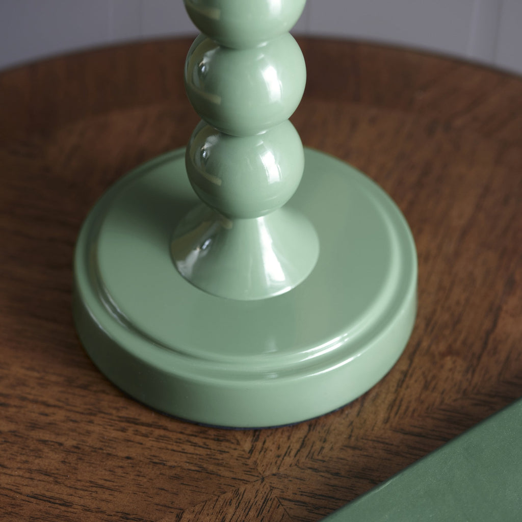 Higgledy Table Lamp Base In Gloss Cotswold Green Finish 113861