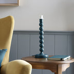 Higgledy Table Lamp Base In Gloss Marlin Blue Finish 113862
