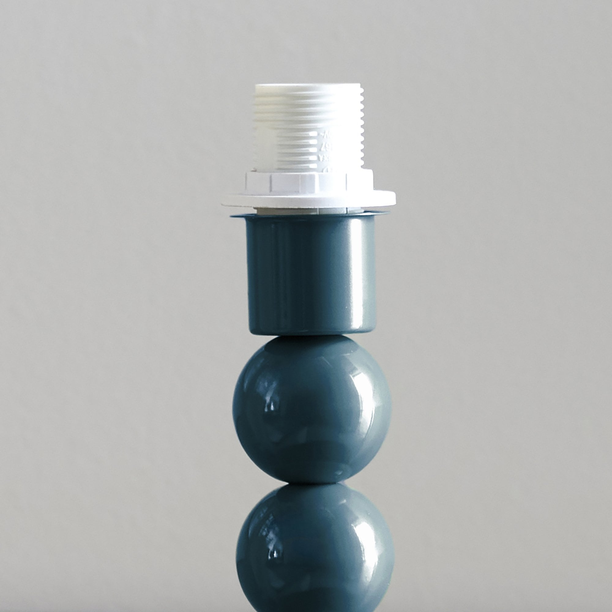 Higgledy Table Lamp Base In Gloss Marlin Blue Finish 113862