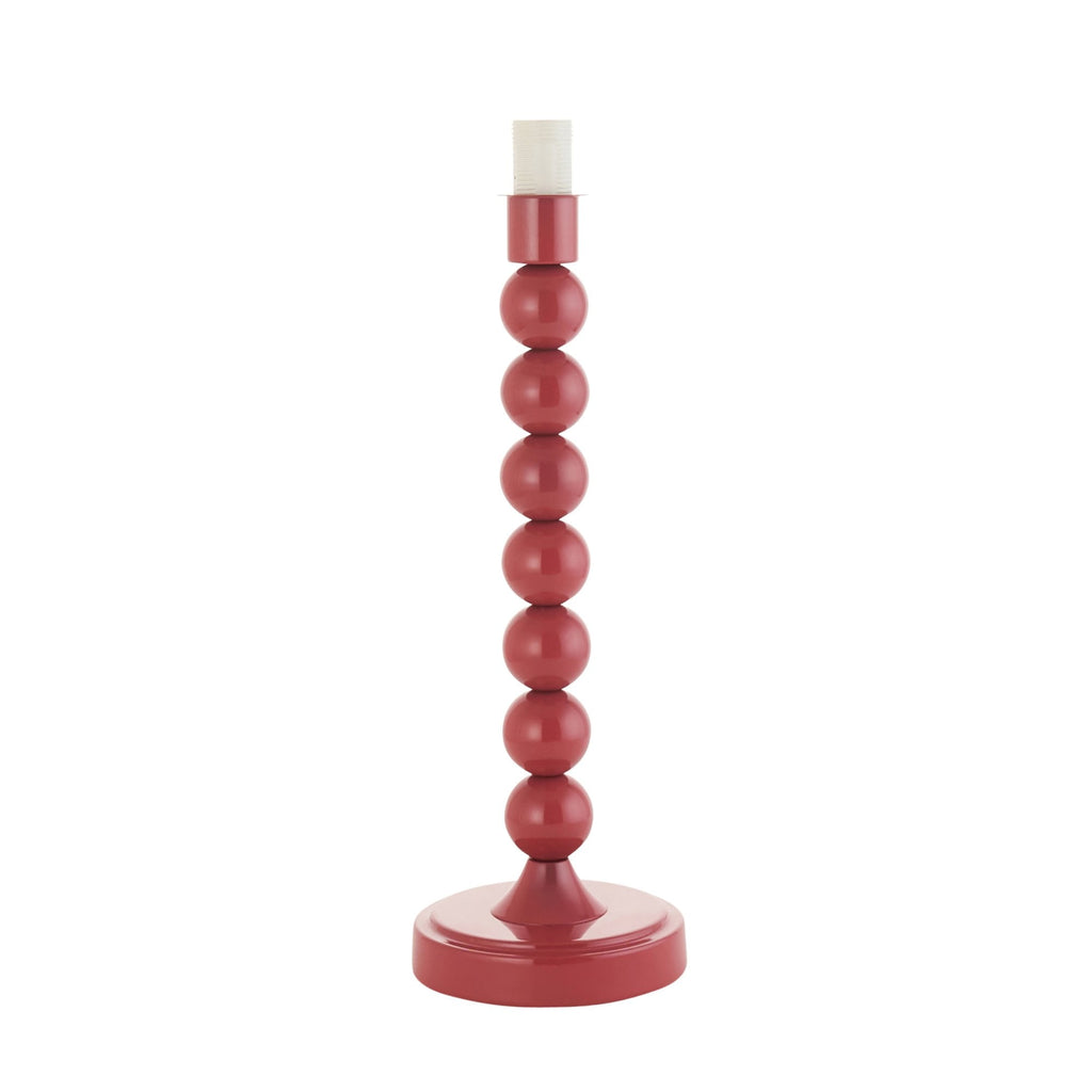 Higgledy Table Lamp Base In Gloss Pink Clay Finish 111282