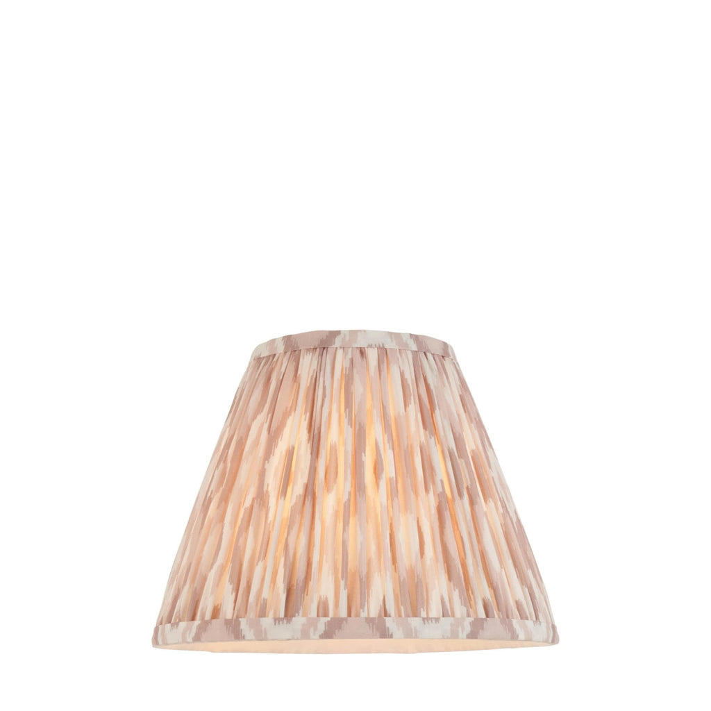 Ikat Contemporary 25 cm Tapered Lamp Shade In Neutral Finish 113225