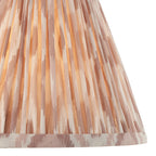 Ikat Contemporary 25 cm Tapered Lamp Shade In Neutral Finish 113225