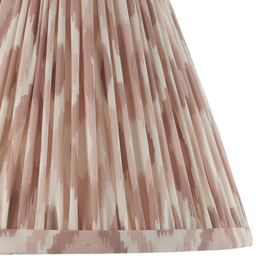 Ikat Contemporary 25 cm Tapered Lamp Shade In Neutral Finish 113225