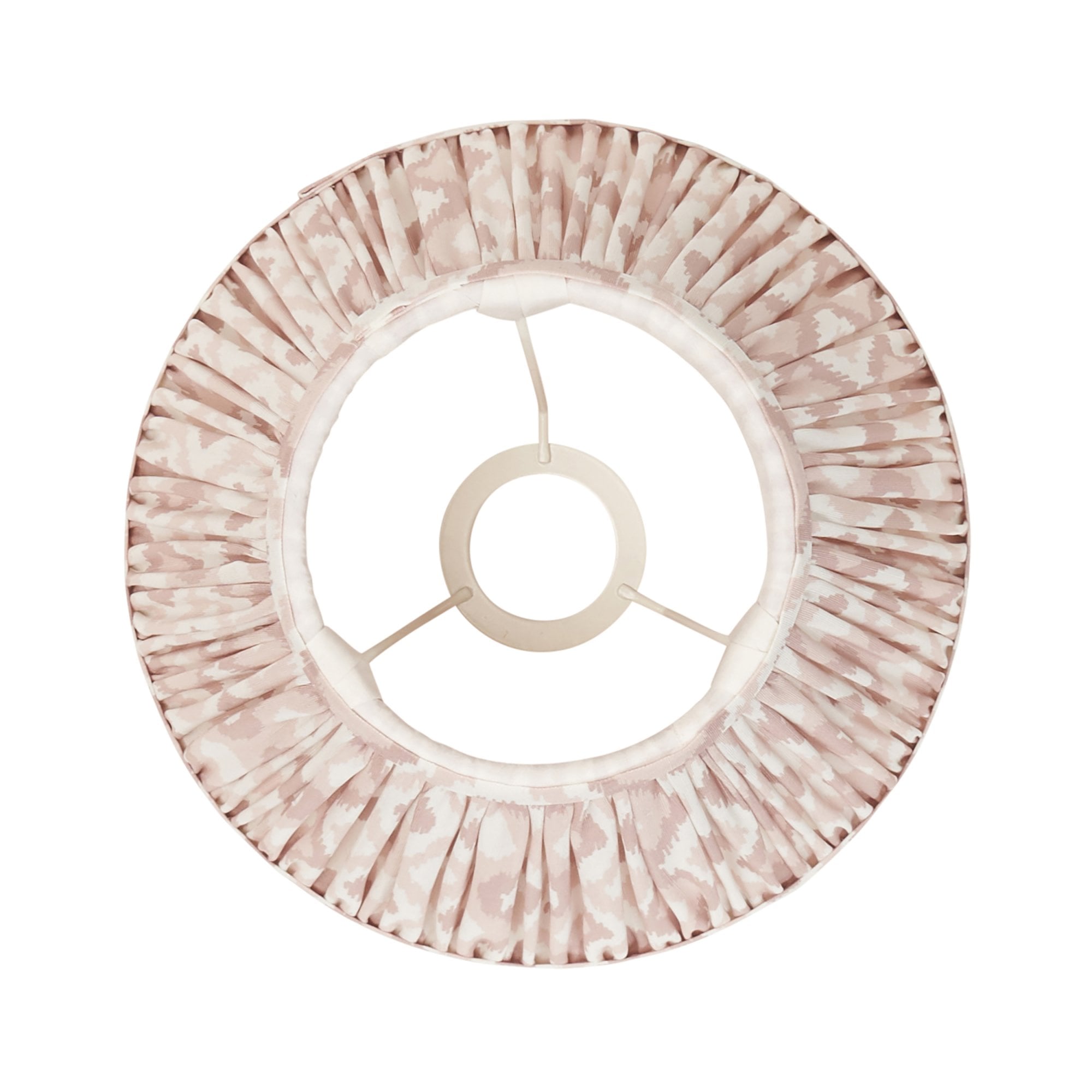 Ikat Contemporary 25 cm Tapered Lamp Shade In Neutral Finish 113225