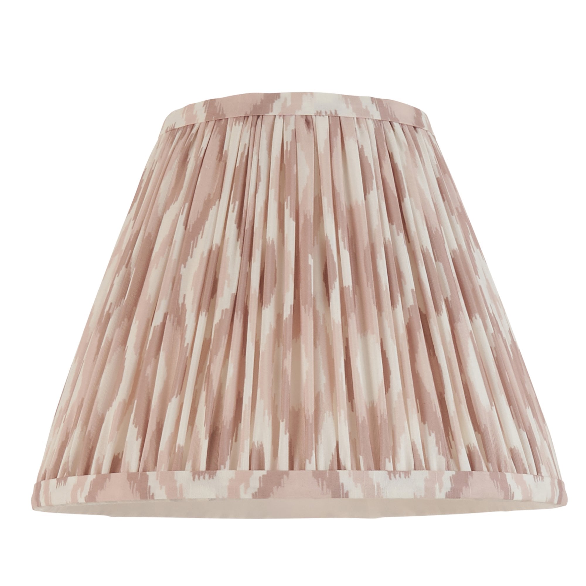 Ikat Contemporary 25 cm Tapered Lamp Shade In Neutral Finish 113225