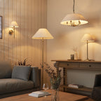 Lille Table Lamp In Antique Brass Finish With Natural Linen 22cm Shade 118122