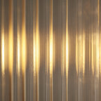 Ridgeton 4 Light Ceiling Pendant Light In Antique Brass With Ribbed Glass 110945