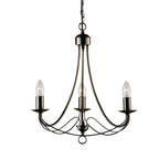 6343-3AB Maypole 3 Light Ceiling Pendant