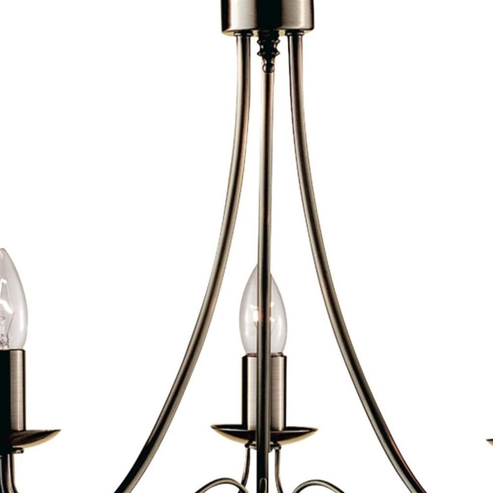 6343-3AB Maypole 3 Light Ceiling Pendant