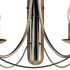 6342-2AB Maypole Antique Brass Wall Light