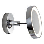 Catena LED Extendable Bathroom Mirror Wall Light In Polished Chrome Finish IP44 1137003