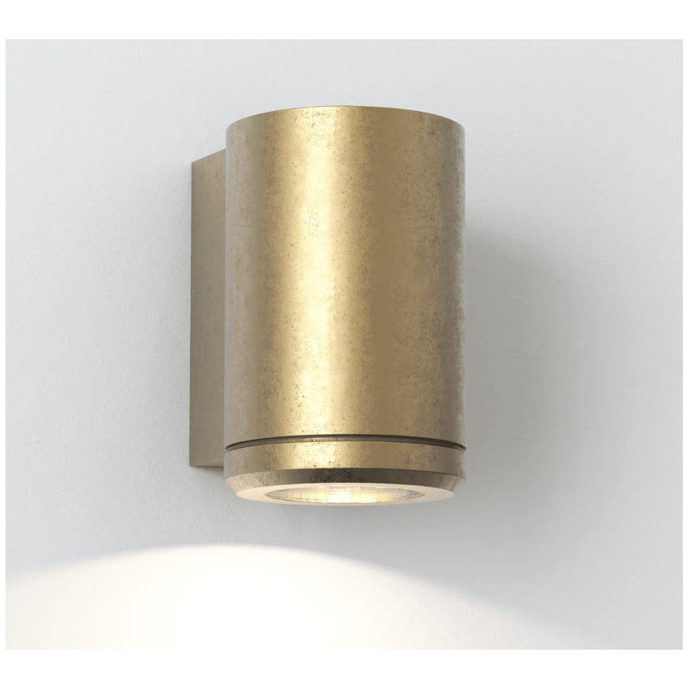 Jura Coastal Outdoor Wall Light In Solid Brass Finish 1375001