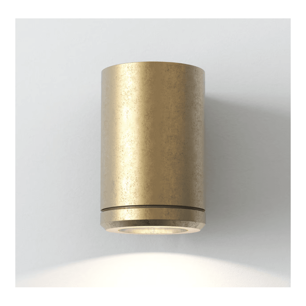 Jura Coastal Outdoor Wall Light In Solid Brass Finish 1375001