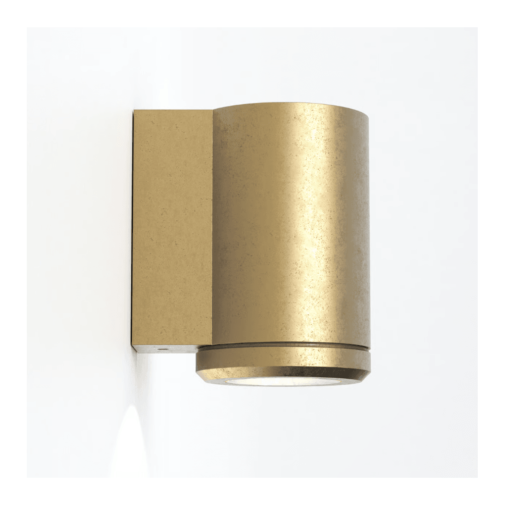 Jura Coastal Outdoor Wall Light In Solid Brass Finish 1375001