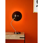 Erna Task Table Lamp In Polished Brass And Satin Black Finish ERN4122