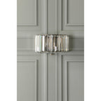 Fernhurst Wall Light In Antique Brass Finish And Crystal Glass LA3756454-Q