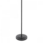 Marlowe Floor Lamp In Matt Black Finish With Natural Linen Shade LA3756462-Q
