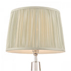 Hemsley Silk Shade In Sage Finish 40.5cm/16 inch LA3756088-Q