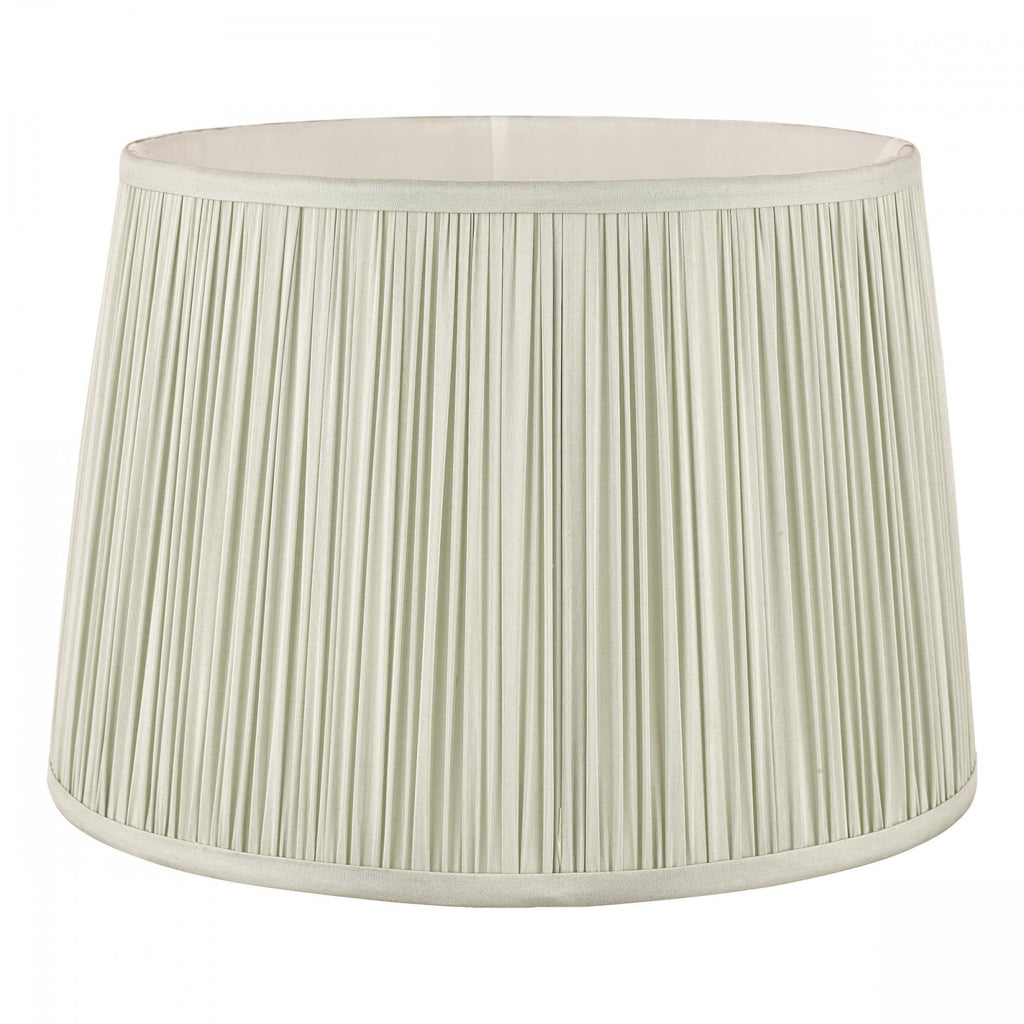 Hemsley Silk Shade In Sage Finish 30.5cm/12 inch LA3756089-Q