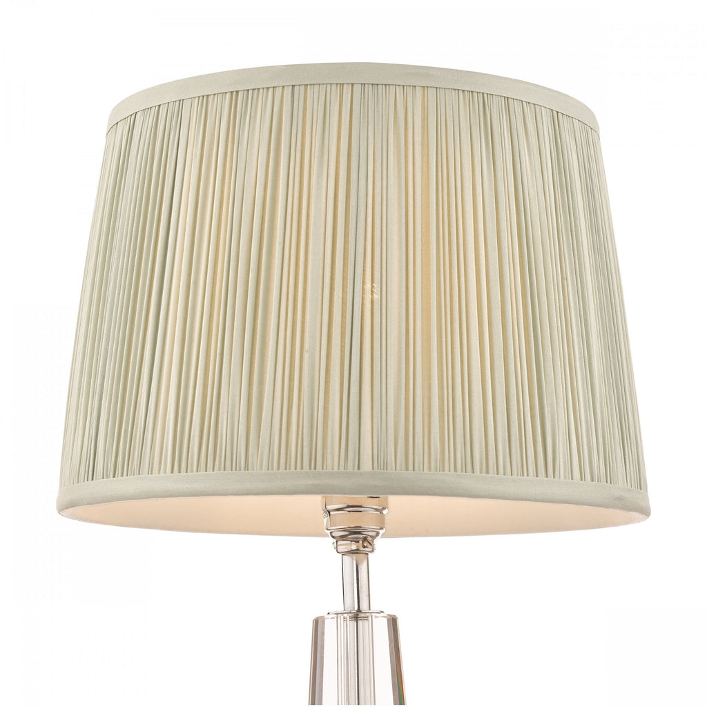 Hemsley Silk Shade In Sage Finish 30.5cm/12 inch LA3756089-Q