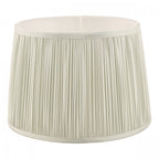 Hemsley Silk Shade In Sage Green Finish 25.5cm/10 inch LA3756117-Q