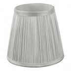 Hemsley Silk Shade In Silver Finish 14cm/5 inch LA3756100-Q
