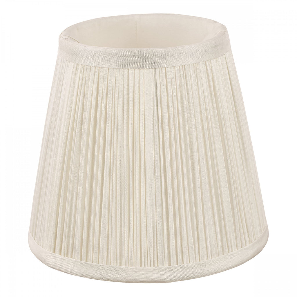 Hemsley Silk Candle Clip Shade In Cream Finish 14cm/5 inch LA3756103-Q