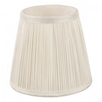 Hemsley Silk Candle Clip Shade In Cream Finish 14cm/5 inch LA3756103-Q