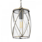 Beckworth Ceiling Lantern In Antique Brass Finish With Clear Glass Shade LA3756486-Q