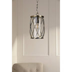 Beckworth Ceiling Lantern In Antique Brass Finish With Clear Glass Shade LA3756486-Q