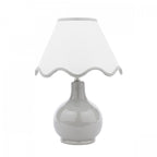 Bramhope Table Lamp In Grey Ceramic With Shade LA3756614-Q