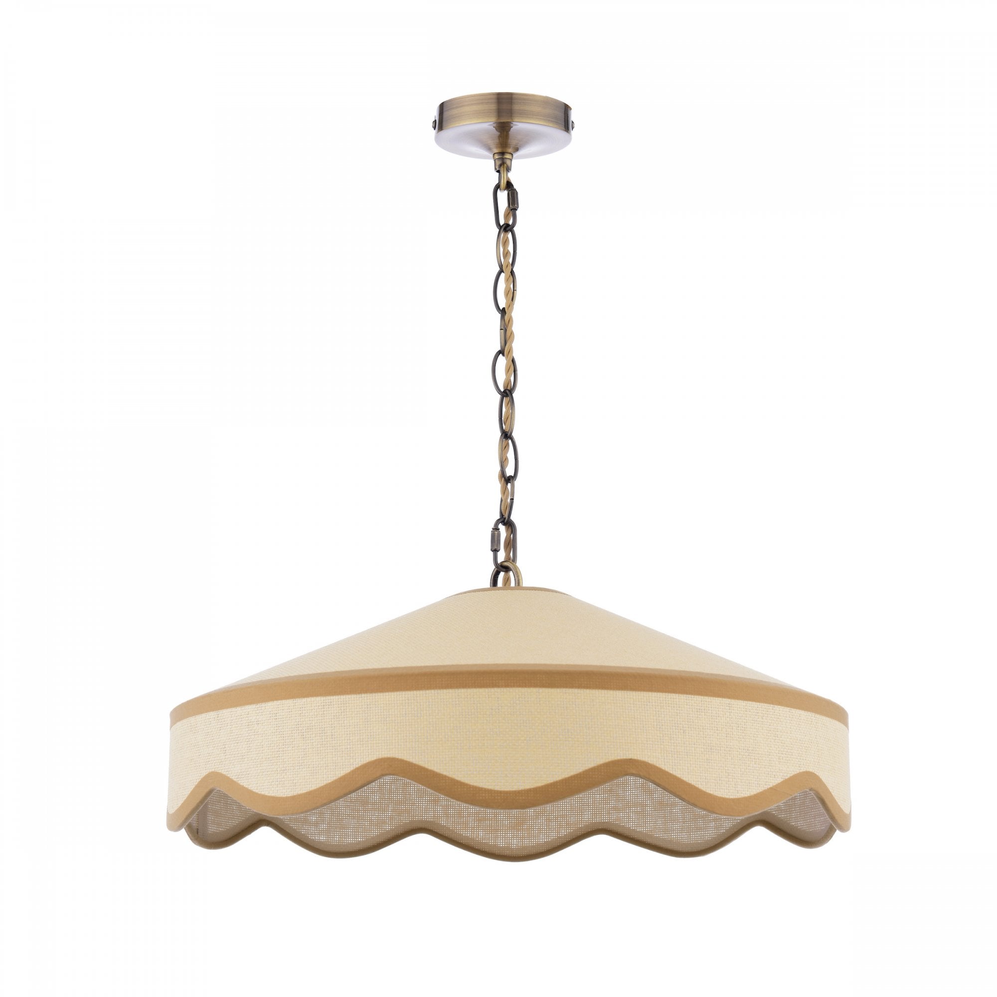 Buckenham Ceiling Pendant Light in Rattan Effect ShadeLA3756608-Q