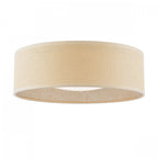 Buckenham 2 Light Rattan Flush Ceiling Light With White Frosted Acrylic LA3756607-Q