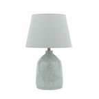 Campion Table Lamp In Blue Ceramic With Linen Shade LA3756621-Q