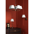 Denston Traditional Wall Light In Antique Bronze With Shade LA3756583-Q
