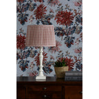Gwendolen Pink Cotton Pattern Shade 30.5cm/12 inch LA3756077-Q
