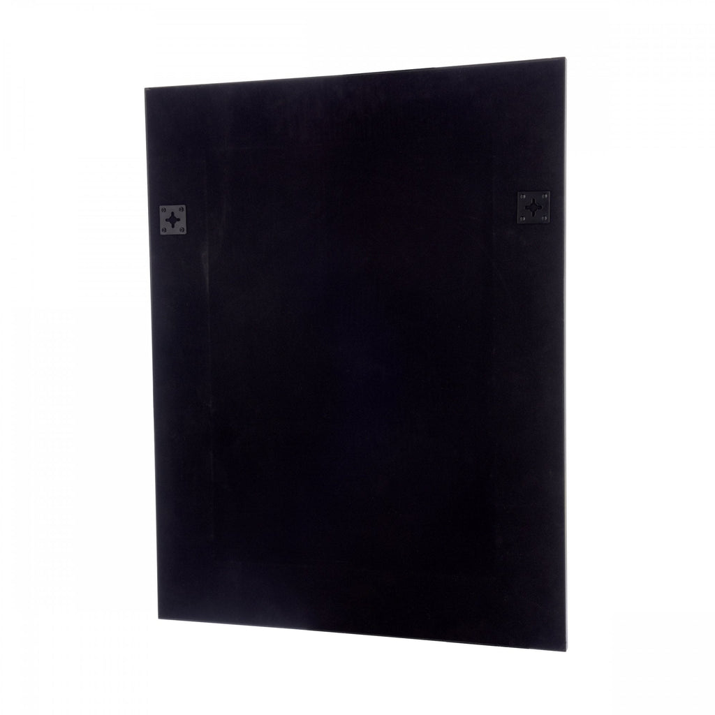 Cara Rectangular Mirror In Mottled Bronze And Black Finish 93x73cm LA3756563-Q