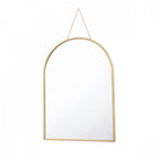 Roughton Hanging Mirror In Polished Brass Finish LA3756561-Q