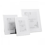 Alisa Set Of 3 Photo Frames In Polished Silver Finish LA3756483-Q