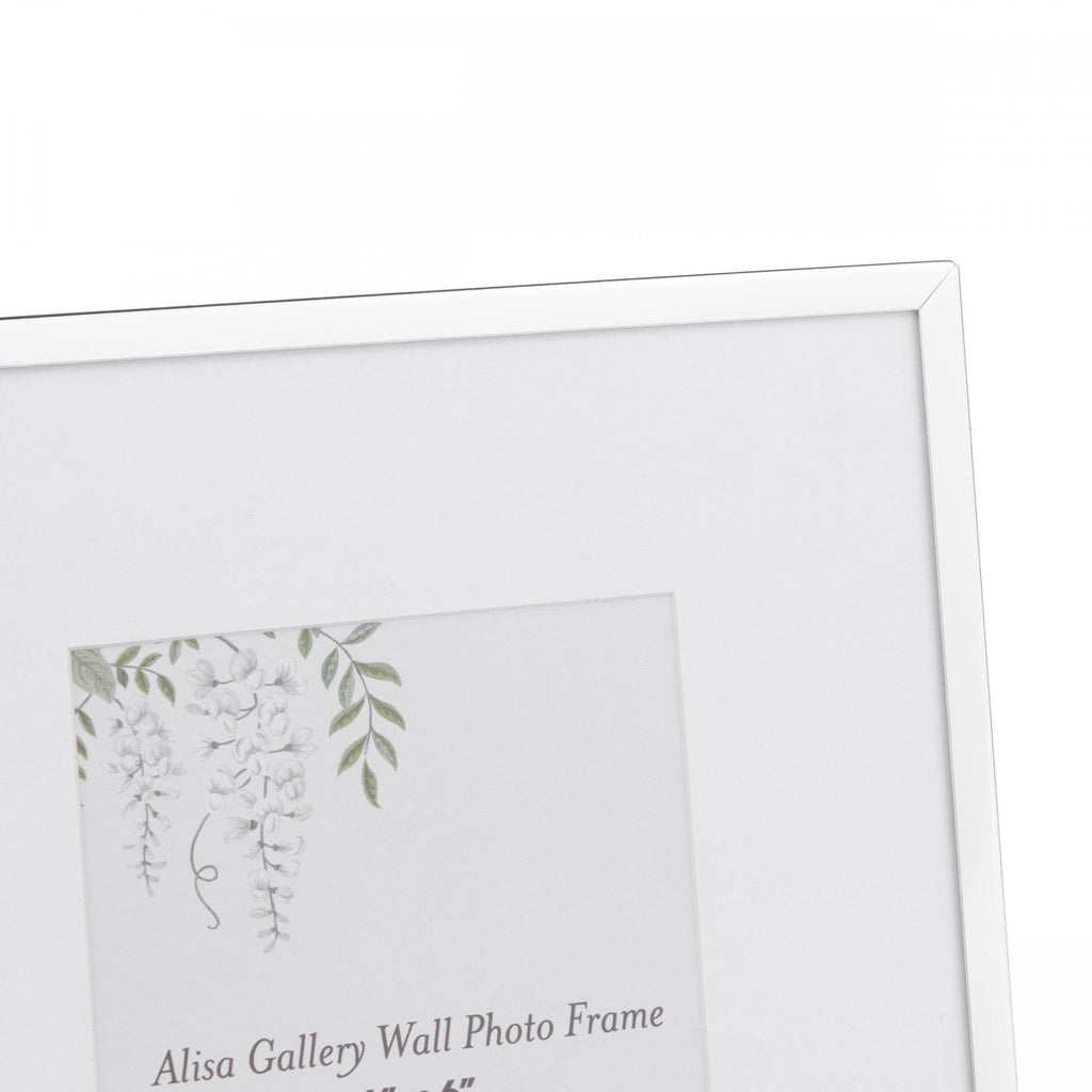Alisa Set Of 3 Photo Frames In Polished Silver Finish LA3756483-Q