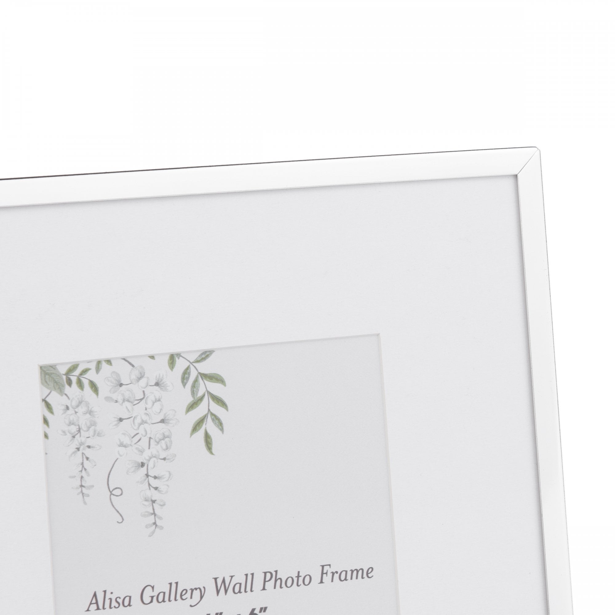 Alisa Set Of 3 Photo Frames In Polished Silver Finish LA3756483-Q