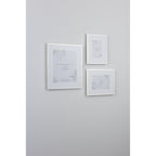 Alisa Set Of 3 Photo Frames In Polished Silver Finish LA3756483-Q