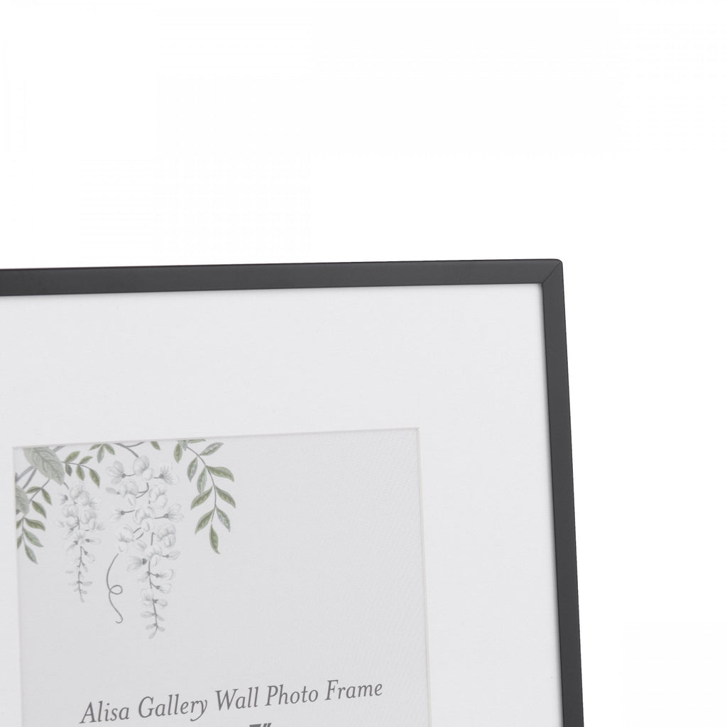 Alisa Set Of 3 Photo Frames In Matt Black Finish LA3756482-Q