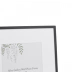Alisa Set Of 3 Photo Frames In Matt Black Finish LA3756482-Q