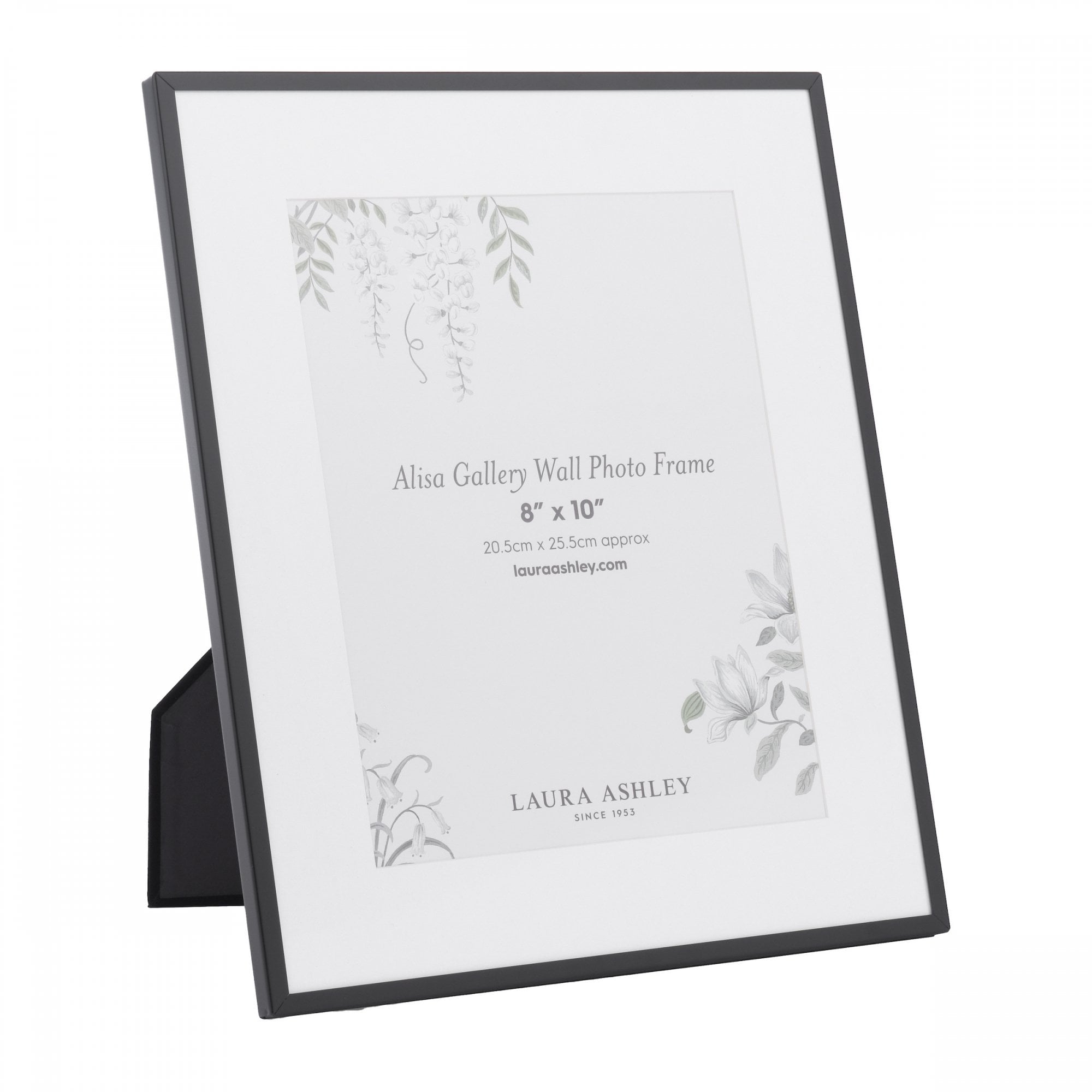 Alisa Set Of 3 Photo Frames In Matt Black Finish LA3756482-Q