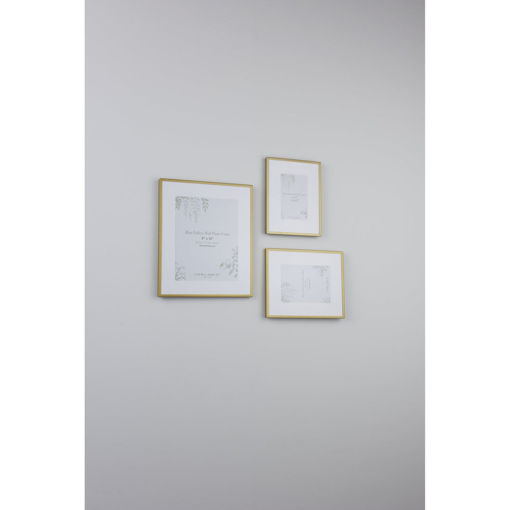 Alisa Set Of 3 Photo Frames In Polished Gold Finish LA3756481-Q